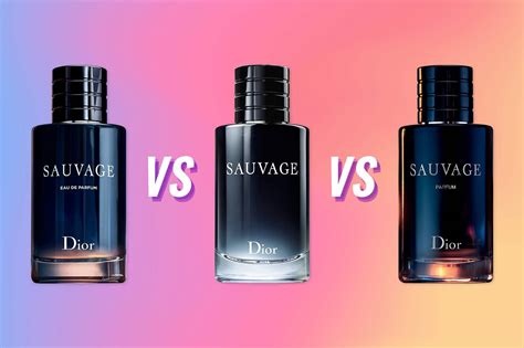 edt vs edp dior sauvage|dior sauvage price comparison.